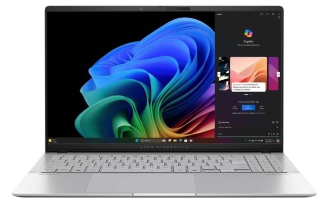 ASUS Vivobook S 15 15.6"3K (2880 x 1620) OLED, Snapdragon® X Plus X1P 42 100 Processor, Qualcomm Adreno Graphics, 16GB LPDDR5x Ram, 1TB M.2 NVMEe SSD Gen4 - Cool Silver Laptop, Windows 11 Home. ASUS Vivobook S 15 15.6"3K (2880 x 1620) OLED, Snapdragon® X Plus X1P 42 100 Processor, Qualcomm Adreno Graphics, 16GB LPDDR5x Ram, 1TB M.2 NVMEe SSD Gen4 - Cool Silver Laptop, Windows 11 Home.
