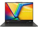 Asus VivoBook S 16 Flip 16.0" FHD+ IPS Touch With Asus Pen, 13th Gen Intel Core i5-1335U, 16GB DDR4 RAM Onboard, 512GB M.2 PCIe NVMe, Intel® Iris® Xe Graphic - Midnight Black Laptop