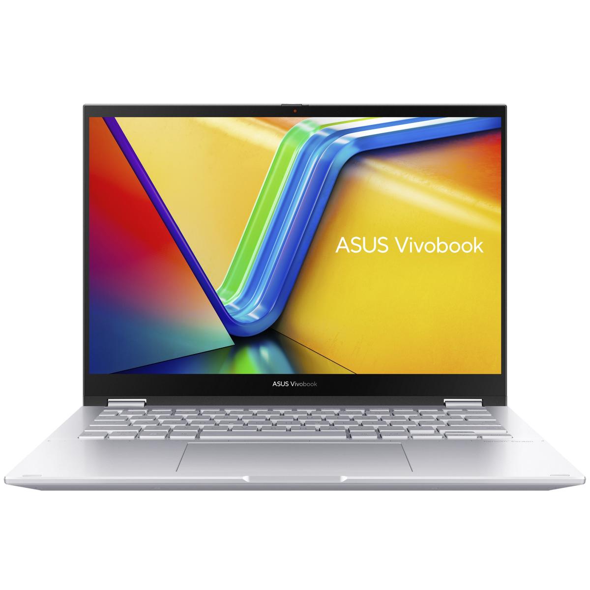 ASUS Vivobook S 14 Flip, 14" WUXGA FHD+ IPS Touch, 13th Gen Intel Core i5-13500H, Intel® Iris® Xe Graphics, 8GB DDR4 RAM, 512GB M.2 PCIe NVMe Gen4, Windows 11 Home - Lightweight Silver Laptop w/ Asus Stylus Pen