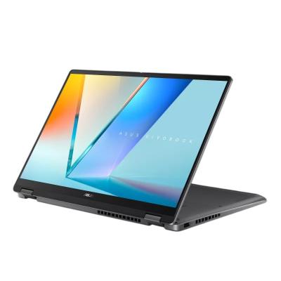 ASUS Vivobook 14 Flip, 14"FHD+ (1920 x 1200) Touch Screen, Intel Core Ultra 5 226V,  Intel Arc Graphics, 16GB LPDDR5X RAM, 512GB M.2 PCIe NVMe Gen4 - Matte Gray Laptop, Windows 11 Home.