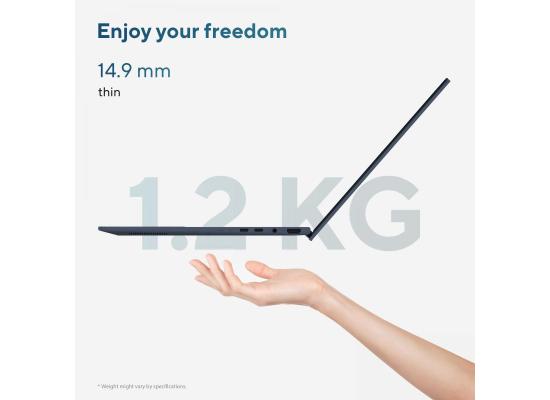 ASUS Zenbook 14" OLED 3K Thin @120Hz Touch Laptop, Intel Core™ Ultra 9 processor 285H, Intel® Arc™ Integrated Graphics, 16GB LPDDR5X RAM, 1TB M.2 PCIe NVMe Gen4, Windows 11 Home - Ponder Blue w/ Pen