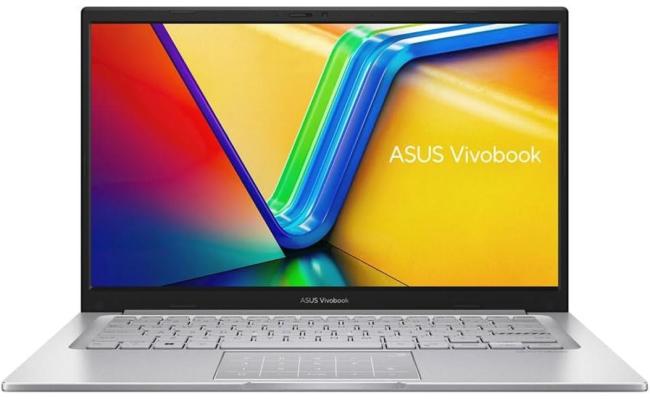 ASUS Vivobook 14, 14" FHD IPS, 13th Gen Intel Core i7-1355U, 8GB DDR4 RAM, 512GB M.2 PCIe NVMe, Intel® Iris® Xe Graphics, Silver Home & Light Use Laptop