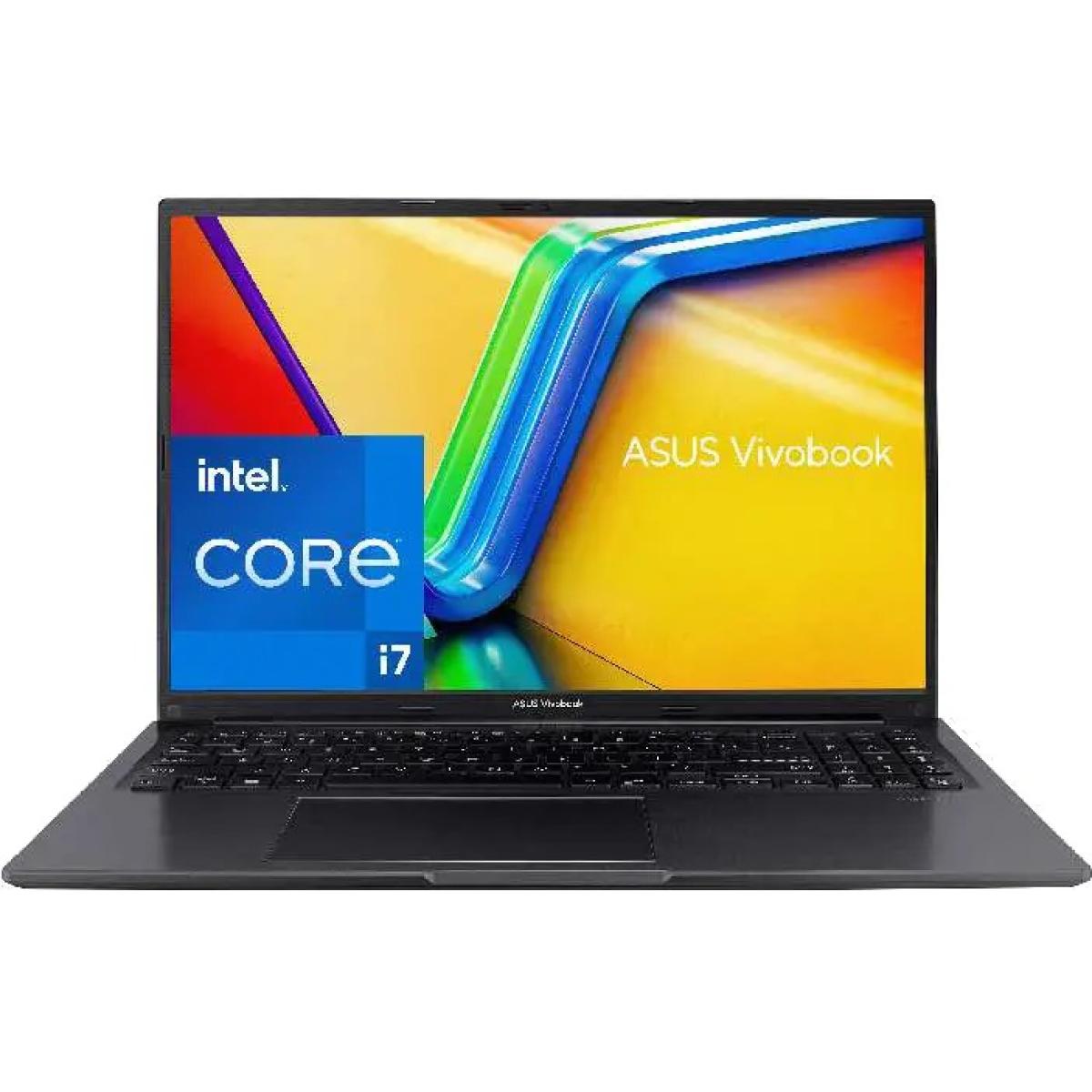 Asus VivoBook 16 (2023) 16.0" FHD+ IPS, 13th Gen Intel Core i7-13700H, 8GB DDR4 RAM, 512GB M.2 PCIe NVMe, Intel® Iris® Xe Graphics, Windows 11 Home - Black Business Or Home Laptop