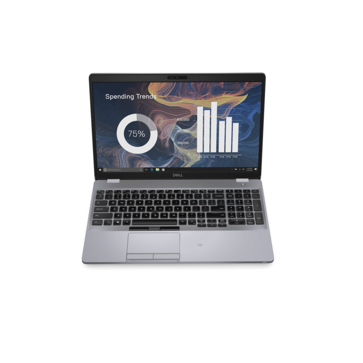 Dell Latitude 5510 15.6" FHD 10th Generation Intel Core i7- 10610U , 16GB RAM, M.2 512G PCIe NVMe, Silver Business Laptop