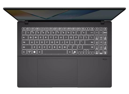 ASUS Vivobook S16,16"IPS FHD+ (1920 x 1200) @144Hz, Intel Core 7 processor 240H, Intel® UHD Graphics, 16GB DDR5 RAM, 512GB M.2 PCIe NVMe Gen4 -  Matte Gray Laptop