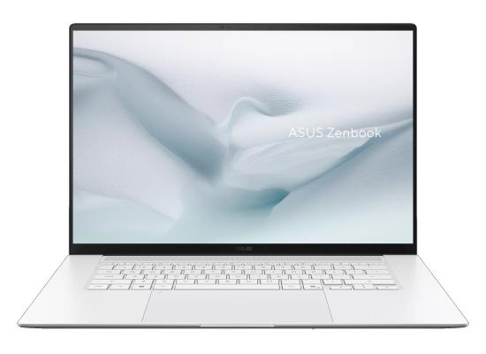 ASUS Zenbook S16, 16" 3K (2880 x 1800) OLED Touch 120Hz, AMD Ryzen AI 7 445 Series Ryzen, AMD Radeon™ Graphics, 32GB LPDDR5X, 1TB M.2 PCIe NVMe Gen4, Windows 11 Home - Scandinavian White Laptop