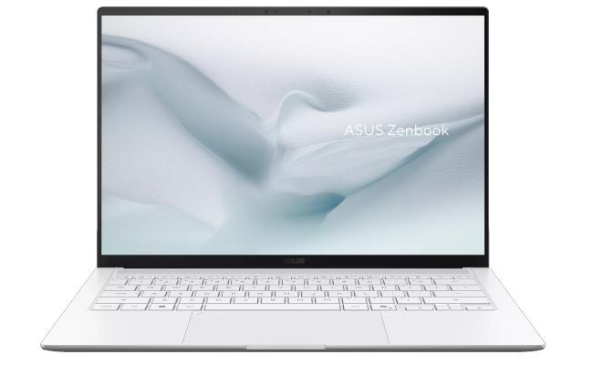 ASUS Zenbook S14 , 14" 3K (2880 x 1800) OLED 1.07B Colors 120Hz, Intel Core Ultra 7 processor Ultra 7 256V, 16GB LPDDR5X RAM, 1TB M.2 PCIe NVMe, Intel Arc Graphics, Windows 11 Home - Scandinavian White Laptop ASUS Zenbook S14 , 14" 3K (2880 x 1800) OLED 1.07B Colors 120Hz, Intel Core Ultra 7 processor Ultra 7 256V, 16GB LPDDR5X RAM, 1TB M.2 PCIe NVMe, Intel Arc Graphics, Windows 11 Home - Scandinavian White Laptop