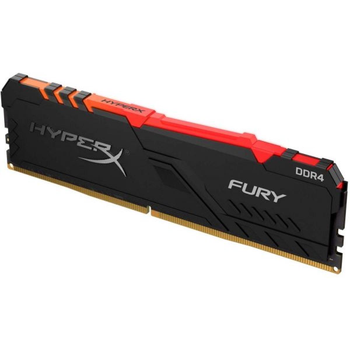 HyperX Fury 8GB DDR4 3600MHz RGB Desktop Memory