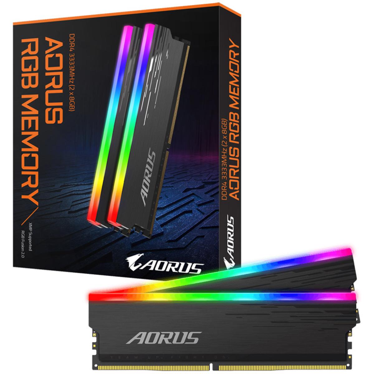 GIGABYTE AORUS RGB Memory DDR4 16GB (2x8GB) 3333MHz
