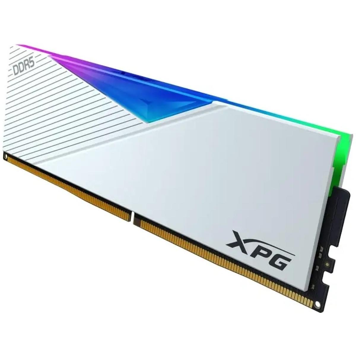 ADATA XPG LANCER RGB Single 16GB 6000MT/s CL30 DDR5 RAM Memory - White