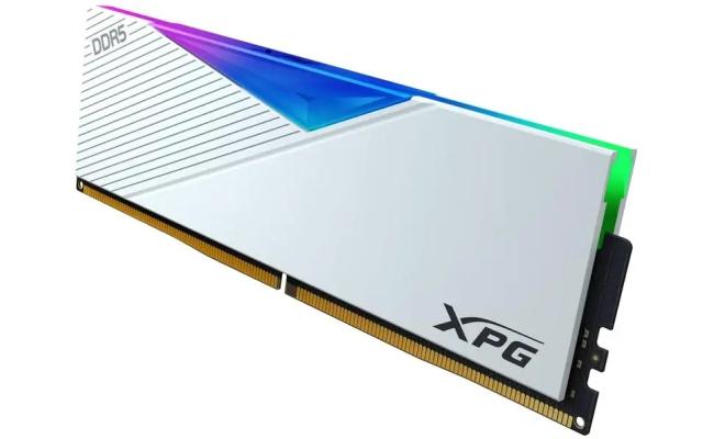 ADATA XPG LANCER RGB Single 16GB 6000MT/s CL30 DDR5 RAM Memory - WHITE