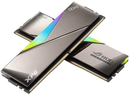 ADATA XPG LANCER RGB ROG CERTIFIED 48GB (2x24GB) 7200MT/s CL34 DDR5 RAM Memory Kit - Black