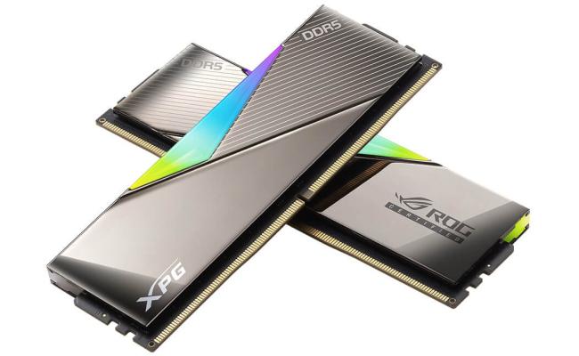 ADATA XPG LANCER RGB ROG CERTIFIED 48GB (2x24GB) 7200MT/s CL34 DDR5 RAM Memory Kit - Black