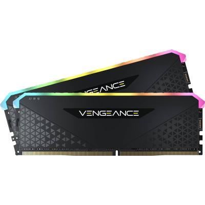 CORSAIR VENGEANCE RGB RS 64GB (2x32GB) DDR4 RAM 3600MHz CL18 Memory Kit — Black