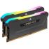 CORSAIR VENGEANCE RGB PRO SL 32GB (2x16GB) DDR4 RAM 3200MHz CL16 Memory Kit — Black