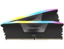 CORSAIR VENGEANCE RGB 32GB (2x16GB) DDR5 RAM 6000MT/s CL30 Memory Kit — Black