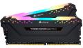 CORSAIR VENGEANCE RGB PRO 16GB (2 x 8GB) DDR4 RAM 3200MHz CL16 Memory Kit — Black