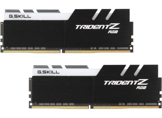 G.SKILL Trident Z RGB Series 16GB (2x8GB) DDR4 RAM 3200MT/s CL16 Memory Kit - Black