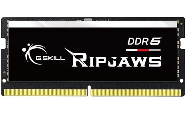 G.SKILL Ripjaws Series SODIMM Laptop 16GB (1x16GB) DDR5 RAM 5600MT/s CL46
