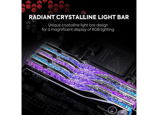 G.SKILL Trident Z5 Royal RGB Series 32GB (2x16GB) DDR5 RAM 6000MT/s CL28 Memory Kit - Gold