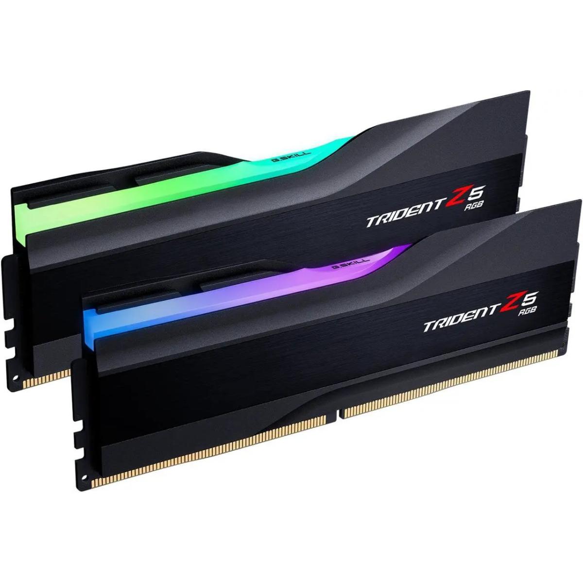 G.SKILL Trident Z5 RGB Series 64GB (2x32GB) DDR5 RAM 6000MT/s CL36 Memory Kit - Black