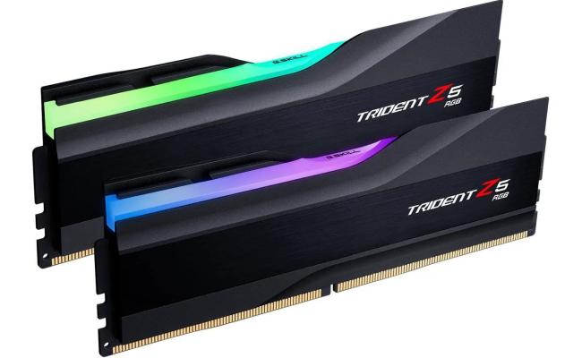 G.SKILL Trident Z5 RGB Series 32GB (2x16GB) DDR5 RAM 6000MT/s CL28 Memory Kit - Black