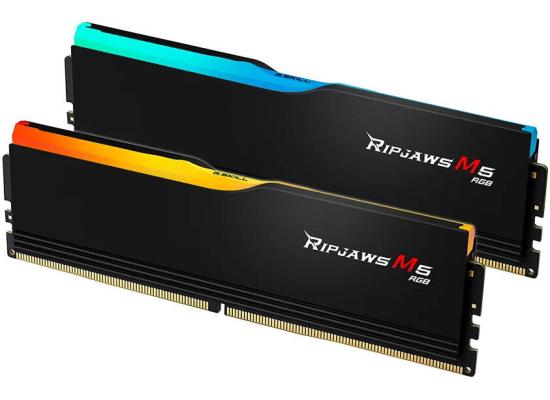 G.SKILL Ripjaws M5 RGB Series 32GB (2x16GB) DDR5 RAM 6000MT/s CL36 Memory Kit - Black