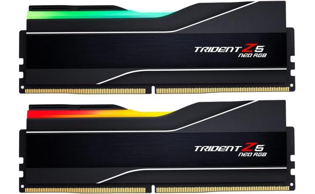 G.SKILL Trident Z5 Neo RGB 64GB (2x32GB) 6000MT/s CL36 DDR5 RAM Memory Kit - Black