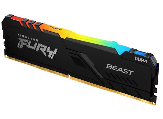 KingSton Fury Beast 16GB DDR4 3200MHz-CL16 RGB Desktop Memory 