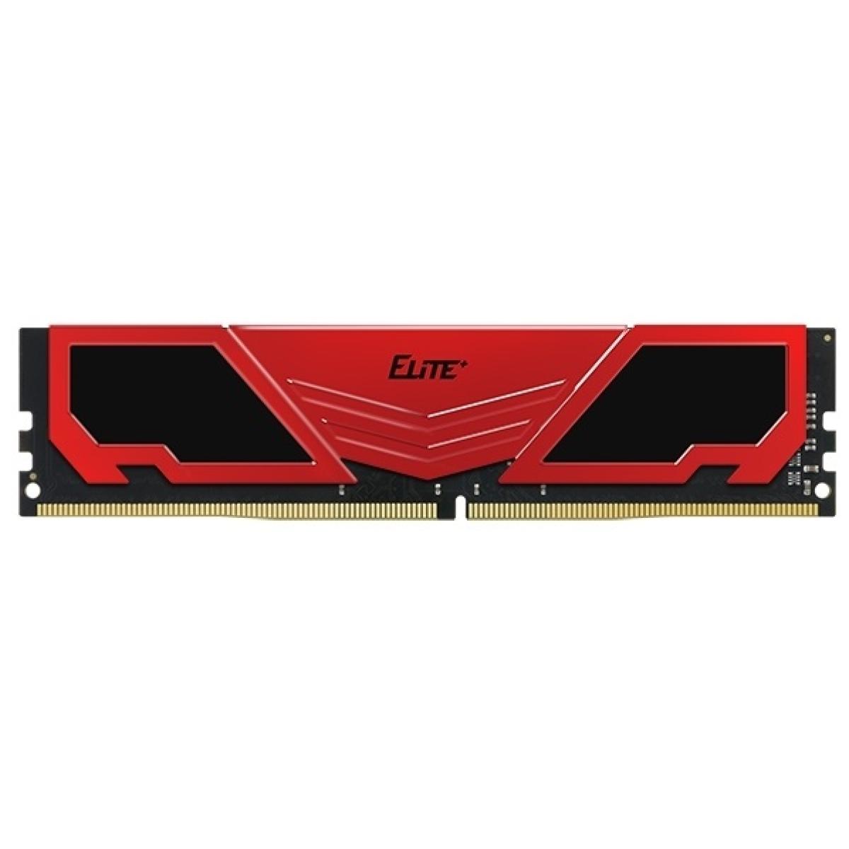 TEAMGROUP Elite Plus Single 8GB 3200MHz CL22 DDR4 Desktop Memory - Red & Black