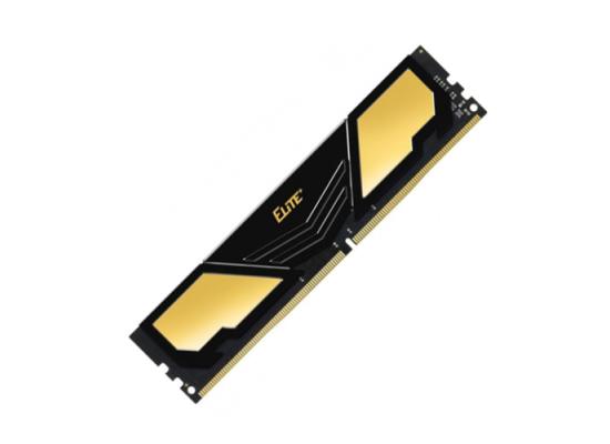 TEAMGROUP Elite Plus Single 8GB 3200MHz CL22 DDR4 Desktop Memory - Black & Gold