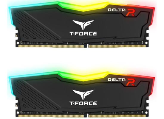 TEAMGROUP T-Force Delta RGB 16GB Kit (2x8) 3600MHz CL18 DDR4 Desktop Memory - Black