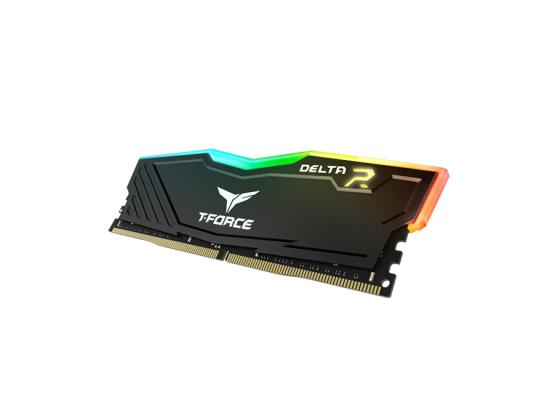 TEAMGROUP T-Force Delta RGB Single 8GB 3000MHz CL16 DDR4 Desktop Memory - Black