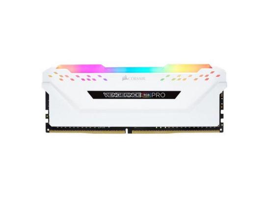 CORSAIR VENGEANCE RGB PRO SL 16GB (2 x 8GB) DDR4 RAM 3600MHz CL18 Memory Kit — White