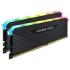 CORSAIR VENGEANCE RGB RS 16GB (2 x 8GB) DDR4 RAM 3600MHz CL18 Memory Kit — Black