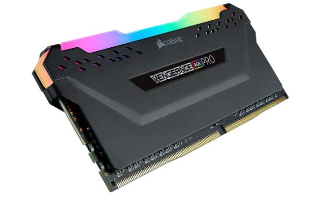 CORSAIR VENGEANCE® RGB PRO Single 16GB DDR4 RAM 3600MHz CL18 Memory — Black