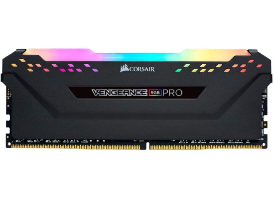 CORSAIR VENGEANCE RGB PRO 16GB (2 x 8GB) DDR4 RAM 3000MHz CL15 Memory Kit — Black