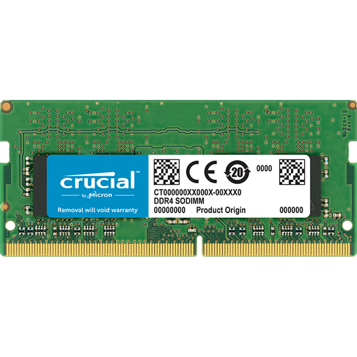 Crucial 8GB DDR4-2400Mhz SODIMM Notebook Memory