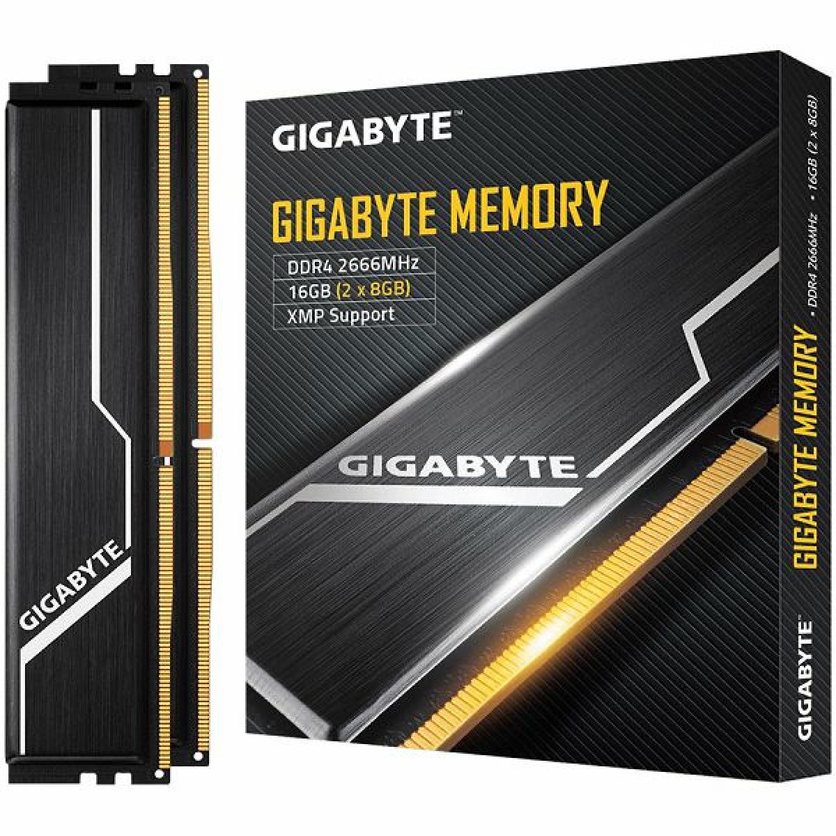 Gigabyte Memory 2666MHz DDR4 16GB (2x8GB) Kit Desktop Memory