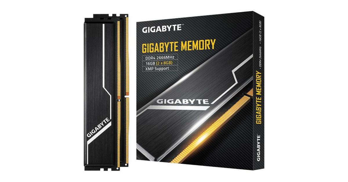 Gigabyte Memory 2666MHz DDR4 16GB (2x8GB) Kit Desktop Memory | GP ...