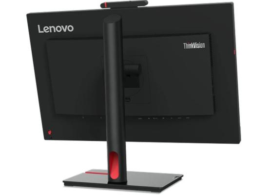 Lenovo ThinkVision T24mv-30 Monitor 24" FHD (1920x1080) IPS Flat Monitor, 75Hz, 4ms, 99% sRGB, 16.7M Colors, Anti-glare, Eyesafe w/ Ethernet (RJ-45), Type C DP 1.4 alt mode up to 90W, Built-In 2592 x 1944, 5.0-MP, IR + RGB camera & Speakers