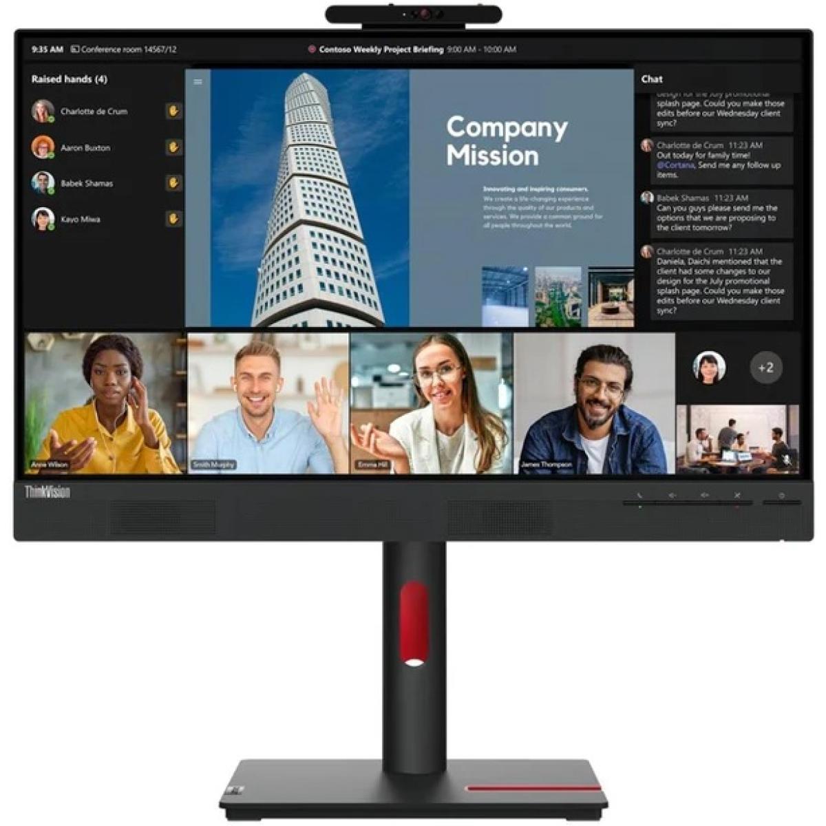 Lenovo ThinkVision T24mv-30 Monitor 24