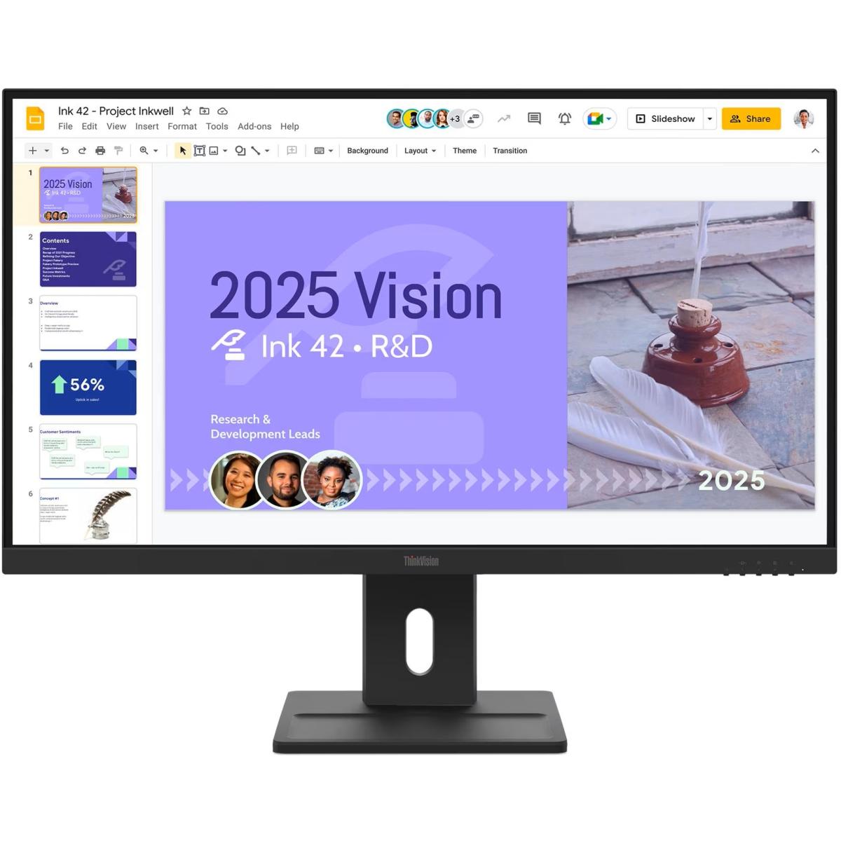 Lenovo ThinkVision E27Q-40 Flat Business Monitor 27