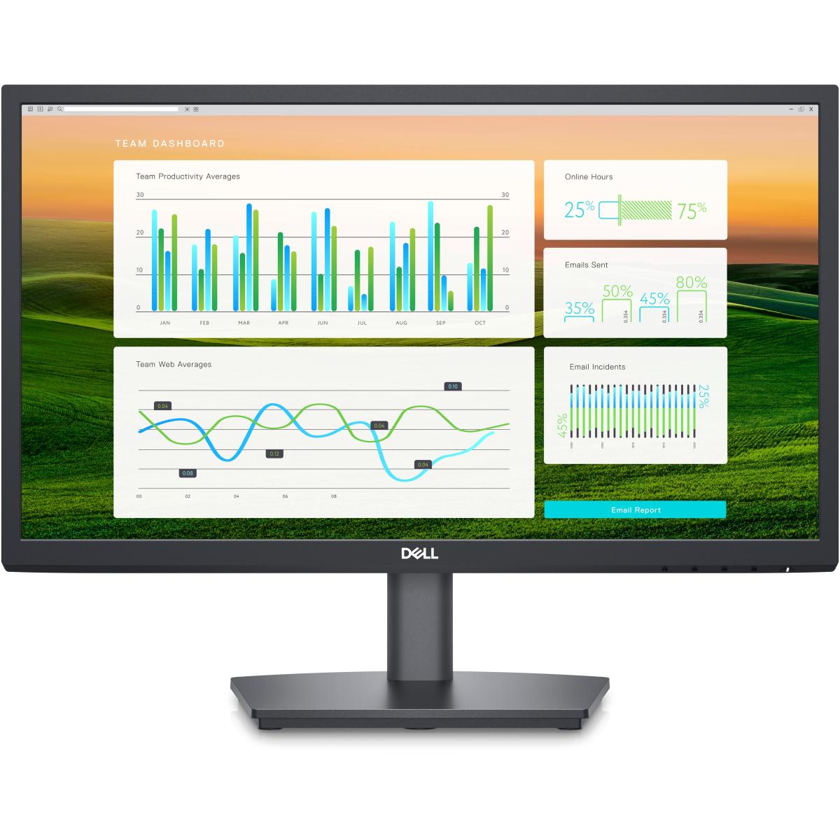 Dell E2422HS 24" Monitor IPS Full HD @60Hz,DP/HDMI/VGA Height Adjustment w/ Built in Speakers