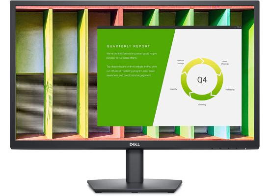 Dell E2422H 24" Flat Monitor w/ Wide Viewing Angles IPS Full HD (1080p) @60Hz, 5ms (GTG), DP/VGA 