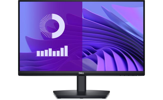 Dell E2425H Essential Flat Monitor 24" FHD VA @75HZ, Wide viewing angle Slim Bezel Display w/ DP, VGA - Black