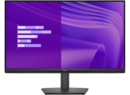 Dell E2425HM Essential Flat Monitor 24" FHD IPS @100HZ, Wide viewing angle Slim Bezel Display w/ DP, HDMI, VGA - Black