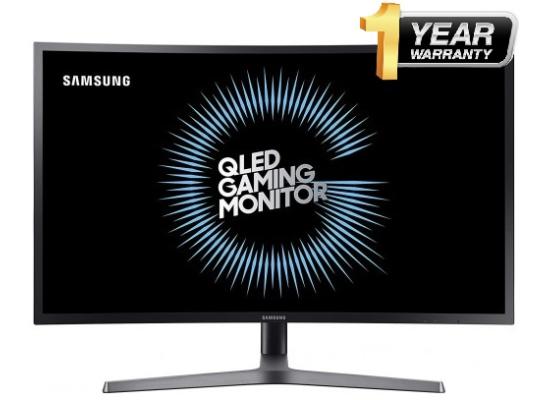 Samsung (LC27HG70) 27" Curved Gaming Monitor VA QLED 2K QHD 144Hz 1ms 125% sRGB, HDR 600, 1.07B Colors, FreeSync w/ Adjustable Stand (Only 1 Left)