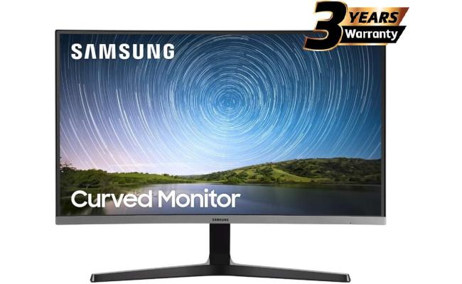Samsung 32" CR500 Curved Monitor FHD (1920X1080) VA 75Hz 4Ms(GTG) , AMD FreeSync , Bezel-Less Design