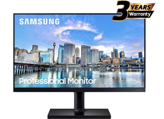 Samsung 24" T450 Flat Monitor FHD IPS 75Hz 5Ms(GTG) , AMD FreeSync w/ Less Bezels & Adjustable Stand